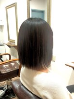 ヘアー グリーン(hair green) 30代40代50代/切りっぱなしボブ/大人ボブ/月1髪質改善