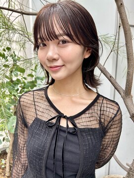 ノラギンザユー(NORA GINZA/U) 結べるボブレイヤーカット顔まわりカット後毛カットワンカール