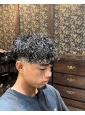 外国人風スペインカール