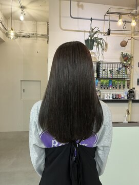ピノ(pino.) 艶カラー髪質改善ロングレイヤー