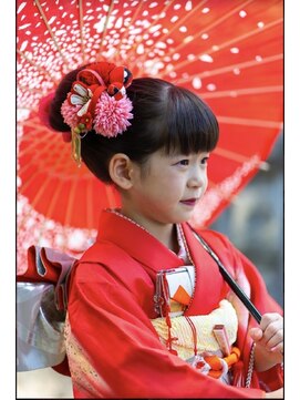 アンズガーデン(Ann's Garden) 昭和と令和のコラボ　七五三