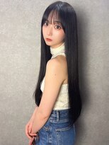 ドロシー 郡山桑野店(Dorothy)&nbsp;黒髪ボブルフネビージュ小顔ワンレン