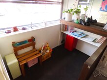 キッズスペースも完備！お子様もご一緒にお待ちしております♪