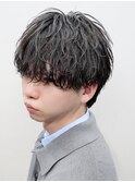 ウェーブマッシュスタイル