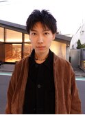 メンズボブウルフメンズミディアムメンズショート