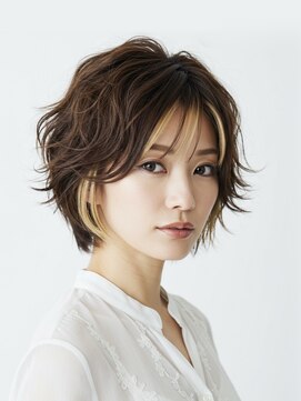 ソードリーフ(swordlief hair&spa) フェイスフレーミング×ショート