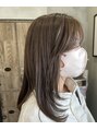 ビーガーデン(B.GARDEN)&nbsp;顔まわりレイヤーカット♪ワンカールで簡単カワイイ！
