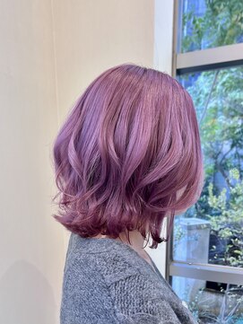 エーピーヘアー シエル クローネ(AP Hair Ciel Krone) ピンクパープルカラー♪