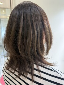 ハブ ヘアー(HUB hair) ミディアムレイヤー