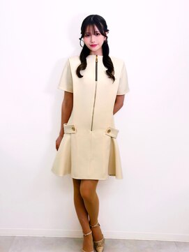 ステラ(Stella) 宣材サロモ撮影。ENAENAさんルイヴィトンなハーフアップ3.0