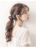 ヘアアレンジ☆ロングスタイル