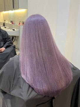 タイドヘア 茨木店(TIDE HAIR) ピンクパープル