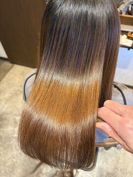 ameiro 髪質改善ナチュラルストレート☆