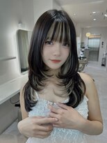 アイトーキョー 名古屋名駅(AI TOKYO)&nbsp;レイヤーカット/インナーカラー/顔周り/韓国/[名古屋/名駅]