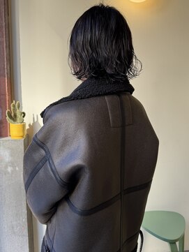 〈浅草 半個室〉ボブパーマ