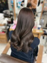 ハピネス 梅田茶屋町店(HAPPINESS)&nbsp;韓国ヘア/透明感/チョコレートブラウン/韓国風巻き/艶髪