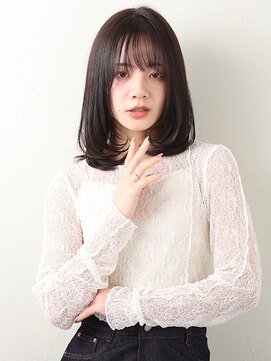 シェール(cher) 透明感/レイヤーカット/顔まわりカット【cher西宮北口：Ami】