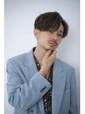 グッチが似合うメンズヘア。