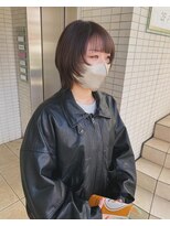 リヴナ(Livna)&nbsp;顔周りがポイントのウルフボブ◎