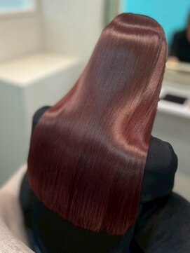 セタ 新宿(seta) ローズブラウン/艶髪//韓国/ツヤ髪カラー/髪質改善ストレート