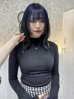 オプス 大名店(Ops)&nbsp;☆色落ちまで楽しめる!ネイビールーツカラー