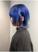 デザインカラー/セクションカラー/ウルフカット/姫カット