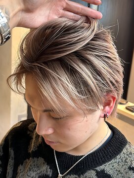 フォート(FORT) メンズバレイヤージュ/シャドールーツ/センターパート