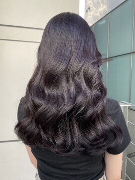 ティエラ 原宿 表参道(Tierra) 【桑原圭太】ケアイルミナカラー艶髪ラベンダーグレージュ