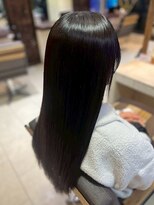 ヘアリゾート粋 ティガ 池袋店(tiga)&nbsp;艶髪/ロング/ストレート/透明感/ダークブラウン