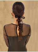大人可愛い20代30代　編み下ろしヘアセット