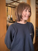 フランジェッタヘアー(Frangetta hair)&nbsp;レイヤーボブ☆担当川合