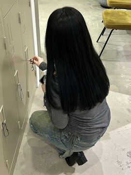 ソーイ ヘアアンドライフスタイル ショップ(SO-E HAIR&LIFESTYLE SHOP) 色持ち◎ブルーブラック