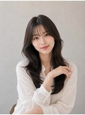 春カラー×韓国風レイヤーカット◎顔周りカットで小顔ヘア