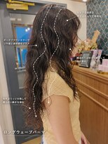 ロンド パルティール 大宮(Lond partir) コテ巻き風パーマ/ミディアムレイヤー/韓国巻き風/顔周りカット