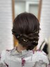 浴衣着付け+ヘアセット 6,000円
