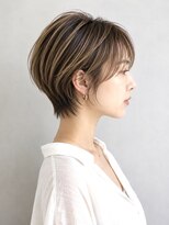 アイシー 関内(ICY)&nbsp;(ICY土屋)ショートヘアショートボブナチュラルハイライト