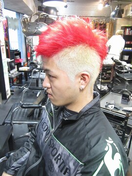 トリックストア(TRICK STORE) モヒカンレッド