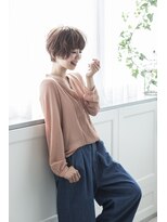 ミエルヘアーエスト 新宿店(mielhair est)&nbsp;ナチュラルショートボブ【mielhair新宿】