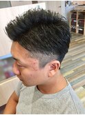 男らしい爽やかスタイル
