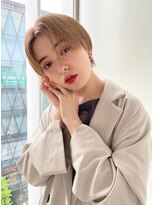 デート 下北沢(DATE)&nbsp;ダブルカラー/ミルクティーベージュ/ショート