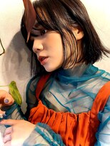 エールバイボヌール(Ere by Bonheur)&nbsp;ラフに可愛い♪黒髪ボブ