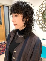 ウォーター 表参道(WATER) ウルフウェーブパーマ【表参道】@water.hair