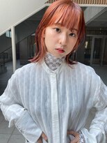 デイジー(Daisy)&nbsp;天神/大名/インナーカラー/オレンジカラー/春カラー