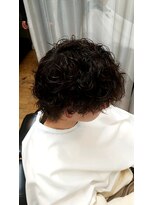 ティーズバーバー 亀有店(T's BARBER) たて巻きパーマ