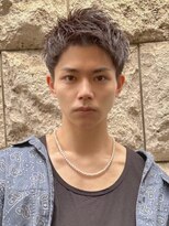 ロンド ローガン 名駅(Lond LOGAN)&nbsp;メンズカット　アップバング　短髪　眉毛