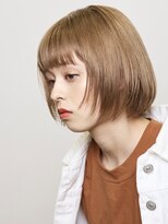 ピークアブー アヴェダ アトレ恵比寿(PEEK-A-BOO AVEDA) 顔まわりレイヤーミニボブ/ハイトーン