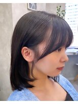 ロンドアヴァントゥス 池袋(Lond aventus)&nbsp;韓国レイヤー/韓国風/ボブ/髪質改善/黒髪/ブリーチなし〔池袋〕