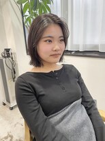 リュンヌ(Lune)&nbsp;前髪なし×切りっぱなしボブ