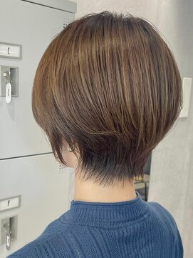 プルーヴ 秋葉原(prove) 30代40代大人女性/前髪ありショートボブ/ショートヘア/髪質改善