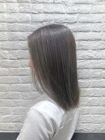 ソワン ドゥ ブレス 立花店(soin de brace) グレージュ×透明感カラー/オリーブグレー